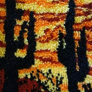 Rug wall hanging